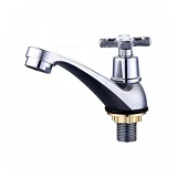 Смеситель для умывальника Solone JIK15 однокранный короткий букса 1/2"                              