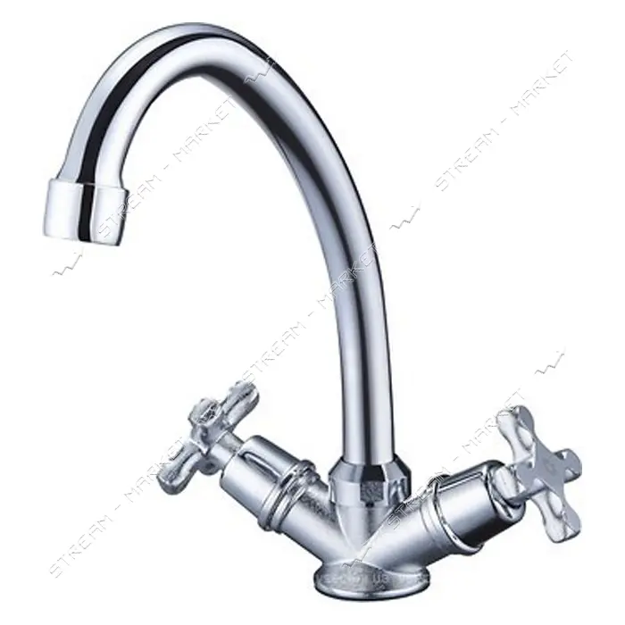 Смеситель для кухни Solone JIK4 ухо шпилька букса 1/2" без подводки