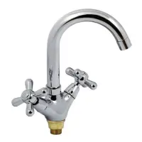 Змішувач умивальник Haiba DOMINOX 274 nut                                                           