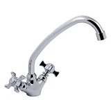 Смеситель для кухни Haiba Zeus 271 керамика шпилька букса 1/2"