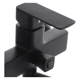 Змішувач для ванни Haiba Kubus 006 EURO довгий BLACK                                                