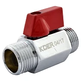 Кран шаровый мини Koer KR.402 вода 1/2" Н/Н                                                         