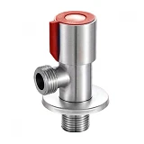 Кран для подключения сантехприборов Mixxus VAL-02 1/2"х1/2" красный                                 