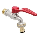 Кран полива Koer KR.247 1/2" с коннектором для быстрого подключения