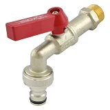 Кран полива Koer KR.259 1/2" с коннектором для быстрого подключения