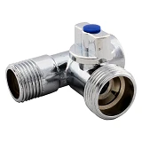 Кран магистральный Gross GR-409 1/2"Нх3/4"Нх1/2"В                                                   