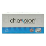 Кран Champion VAL-02 1/2"-1/2" для подключения сантехприборов нержавеющая сталь SUS 304 красный     