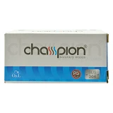 Кран Champion VAL-01 1/2"-3/4" для подключения сантехприборов нержавеющая сталь SUS 304 синий       