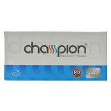 Кран Champion VAL-01 1/2"-1/2" для подключения сантехприборов с нержавеющей стали SUS 304 синий     