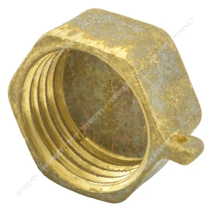 Заглушка латунная 1/2"В под пломбу