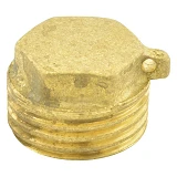 Заглушка латунная 1/2"Н под пломбу                                                                  