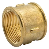 Муфта латунная 1 1/2"Вх1 1/2"В 40мм