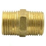 Ниппель латунный 1/2"Нх1/2"Н длинный 15-15мм
