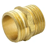 Ниппель латунный 1/2"Нх1/2"Н 15-15мм