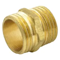 Ниппель латунный 1/2"Нх1/2"Н 15-15мм                                                                