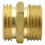 Ниппель латунный 1/2"Нх1/2"Н 15-15мм