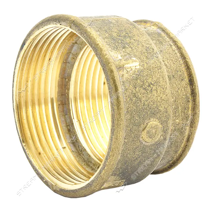 Муфта латунная 1 1/2"Вх2"В 40-50мм                                                                  