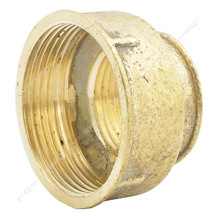 Муфта латунная 1 1/4"Вх1 1/2"В 32-40мм