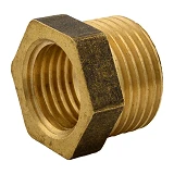 Футорка латунь 1/4"В-3/8"Н под манометр Верходнепровск