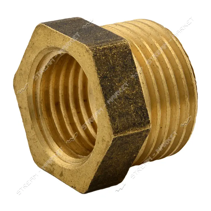 Футорка латунь 1/4"В-3/8"Н под манометр Верходнепровск