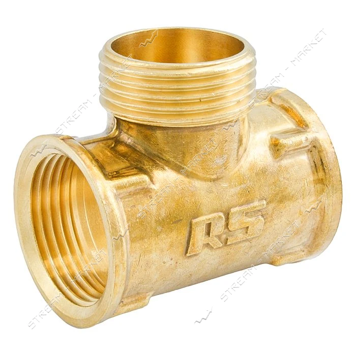 Тройник латунный 1"Вх1"Нх1"В RS