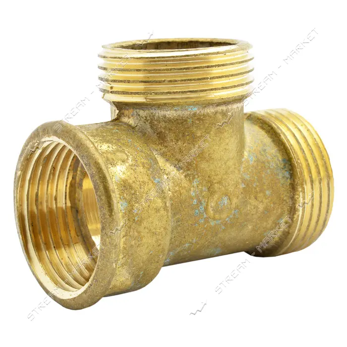 Тройник латунный 3/4"Вх3/4"Нх3/4"Н