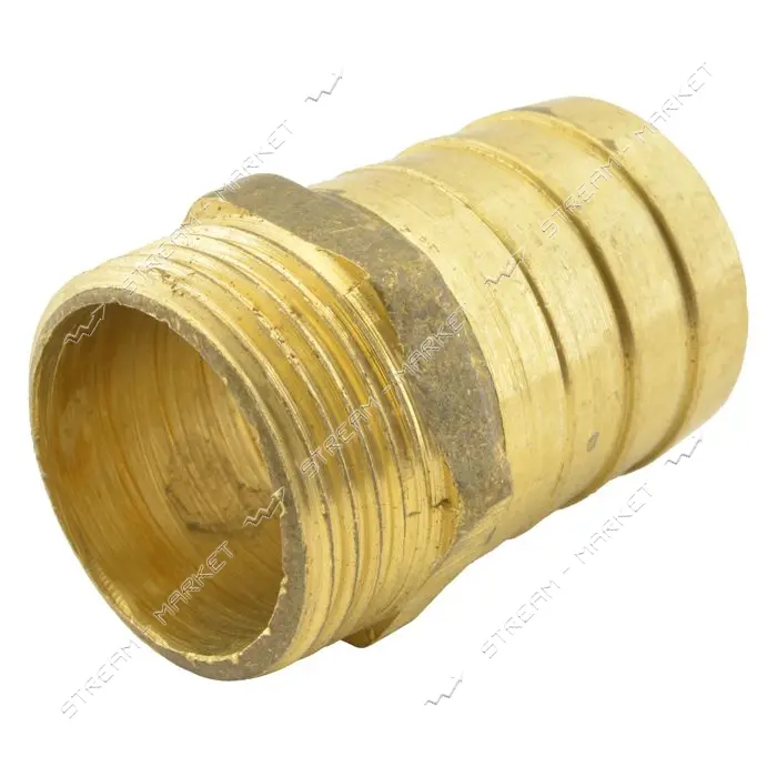 Штуцер латунный 3/4"Н d25 Верхнеднепровск