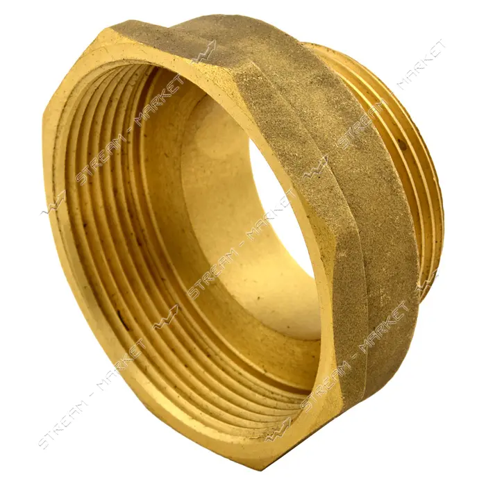 Переходник латунный 1 1/2"Нх2"В RS                                                                  