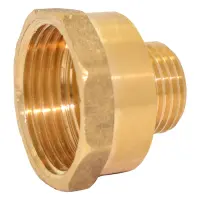 Перехідник латунний 1/2"Нх1"В RS                                                                    