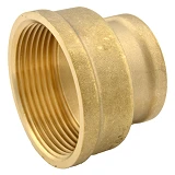 Муфта латунная RS 1"Вх1 1/2"В                                                                       