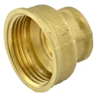 Муфта латунна 1/2"Вх1"В RS                                                                          