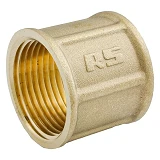Муфта латунная 1"Вх1"В RS                                                                           
