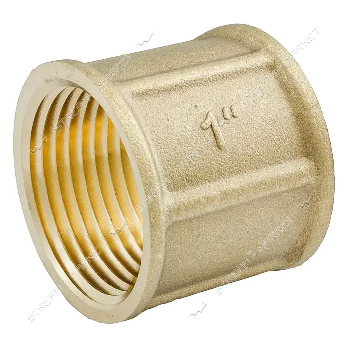 Муфта латунная 1"Вх1"В RS                                                                           