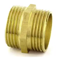Ніпель латунний 1/2"Нх1/2"Н RS                                                                      