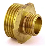 Ниппель латунный 1"Нх1/2"Н RS                                                                       