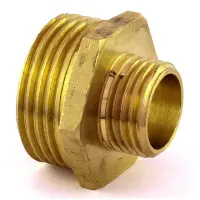 Ниппель латунный 1"Нх1/2"Н RS                                                                       