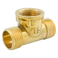 Тройник латунный 1/2"Нх1/2"Вх1/2"Н RS                                                               