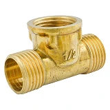 Тройник латунный 1/2"Нх1/2"Вх1/2"Н RS                                                               