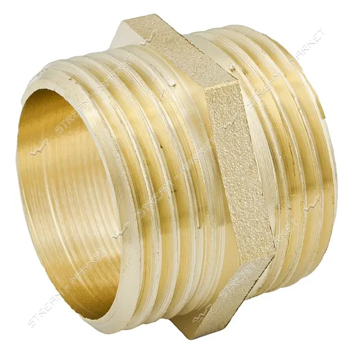 Ниппель латунный 1"Нх1"Н RS