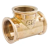 Тройник латунный 3/4"Вх3/4"Вх3/4"В RS
