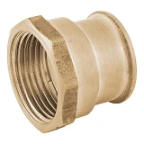 Муфта латунная 1/2"Вх3/4"В RS                                                                       