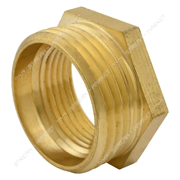 Футорка латунь 3/4"Вх1"Н RS