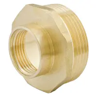Перехідник латунний 3/4"Вх1 1/2"Н RS                                                                