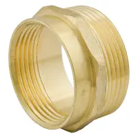 Перехідник латунний 1 1/4"Вх1 1/2"Н RS                                                              