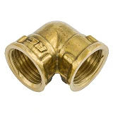 Угол латунный 1/2"Вх1/2"В RS                                                                        