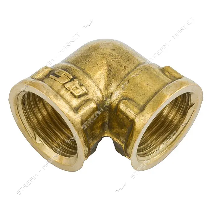 Угол латунный 1/2"Вх1/2"В RS                                                                        