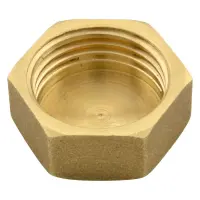 Заглушка RS латунь 1/2"В 15мм                                                                       