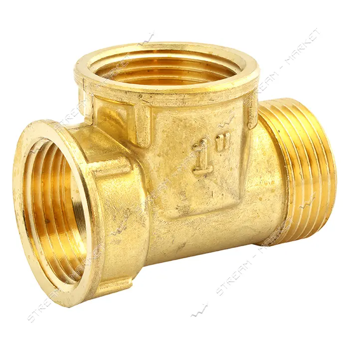 Тройник латунный 1/2"Вх1/2"Вх1/2"Н RS                                                               