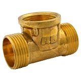 Тройник латунный 3/4"Нх3/4"Вх3/4"Н RS                                                               