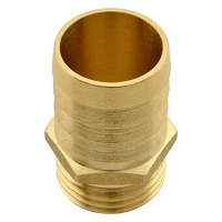 Штуцер RS латунь 1/2"З d20мм 15мм